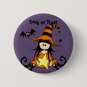 Retro Halloween Knapp