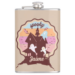 Retro Halloween-kostym Spöklik Häxfabrik Spöke Fickplunta