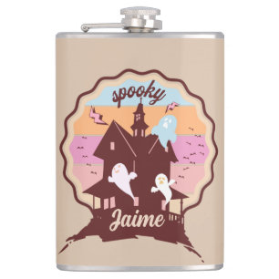 Retro Halloween-kostym Spöklik Häxfabrik Spöke Fickplunta