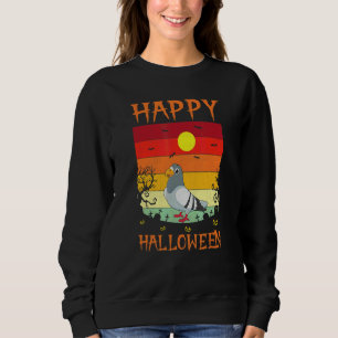 Retro Halloween-kostymer Matchande Duva Halloween T Shirt