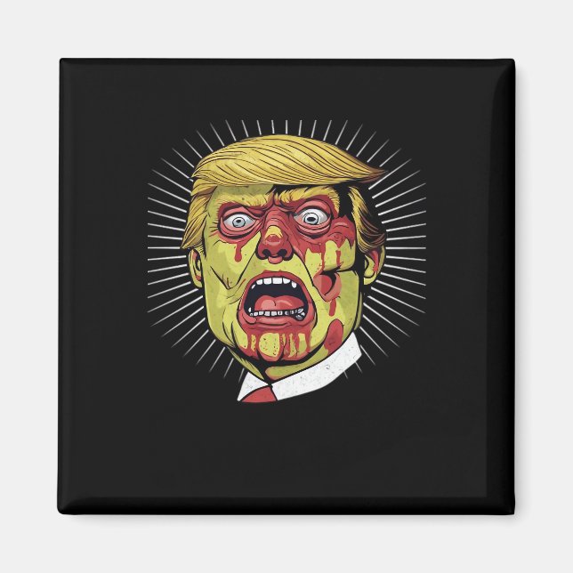 Retro Halloween Magnet (Framsidan)