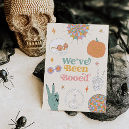 Retro Halloween-spelets Boo-spelets spelsignatur Inbjudningar