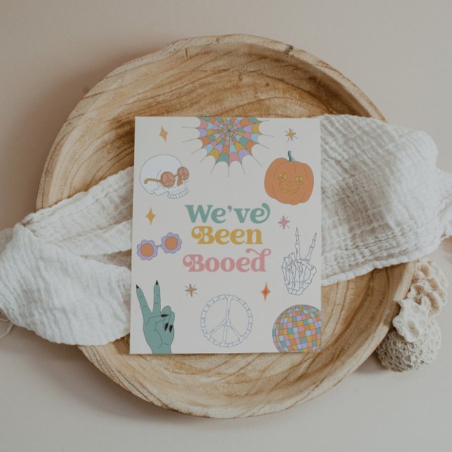 Retro Halloween-spelets Boo-spelets spelsignatur Poster (Skapare uppladdad)