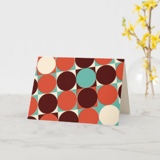 Retro-hälsningskort Kort