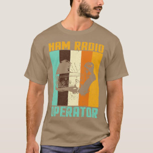 Retro Ham Radio I Base Station Amateur Radio I Ham T Shirt