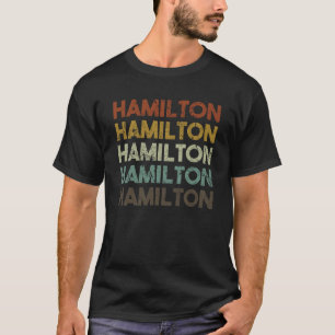 Retro Hamilton Bermuda T Shirt