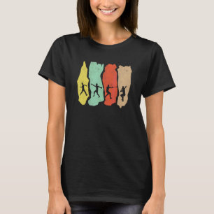 Retro Hammer Javelin Discus Shot put Track and Fie T Shirt