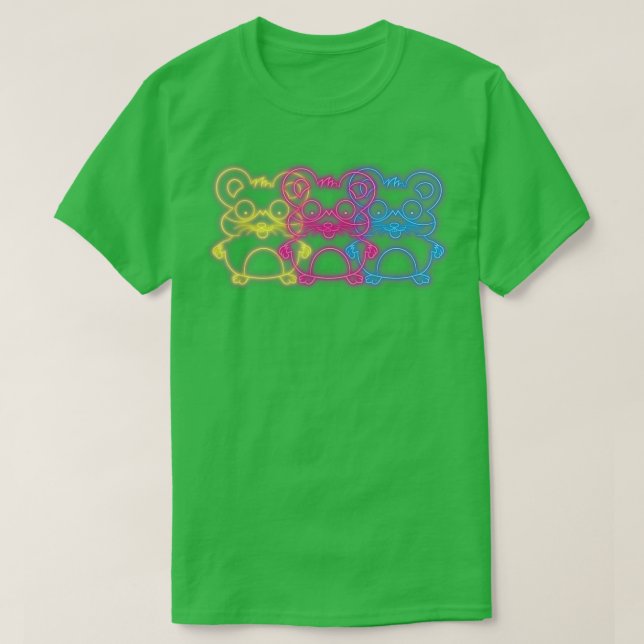 Retro Hamsters Gift Hamster T Shirt (Design framsida)