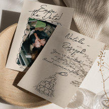 Retro Hand-skriven ritning av champagne Photo Bröl