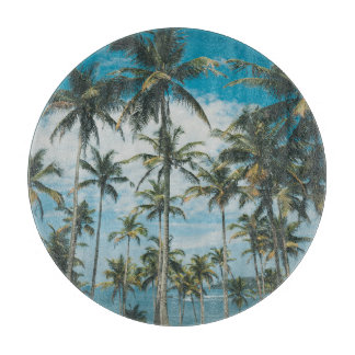 Retro Handflatan Ocean Silhouette