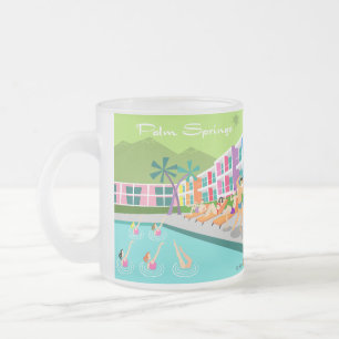 Retro Handflatan Vår Hotel Mugg