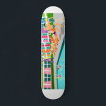Retro Handflatan Vår Hotel Skateboard<br><div class="desc">Den här Retro Vår Hotel-skateboard är lika fantastisk som den är kitschy. Dess ljumliga, ljusa regnbågskugga är fördämd av de kalkgröna bergen och spektakulärt ikoniska handflatan träd. Det finns en party som går vid bassäng med badande skönhet och muskel manar som blöder upp vitamin D medan de synkroniserade simmarna presterar....</div>
