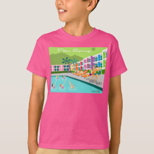 Retro Handflatan Vår Hotel T-Shirt