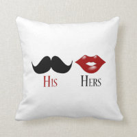Retro Hans och Hers Black Handlebar Mustache