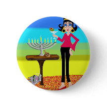 Retro Hanukkah och en Martini