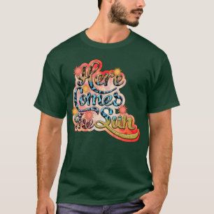Retro här kommer Blommigtens sommarfamilj i Sol, V T Shirt