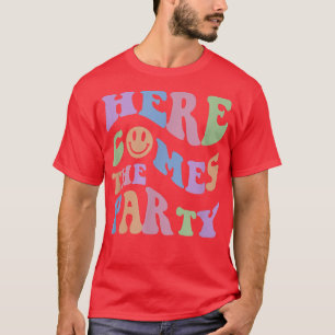 Retro Här kommer bruden Systerfest Bröllopsklännin T Shirt