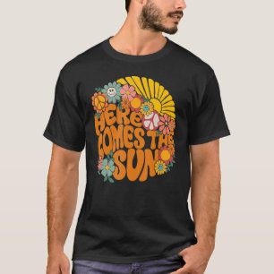 Retro här kommer hit, Sol-Blommigtens sommarfamilj T Shirt