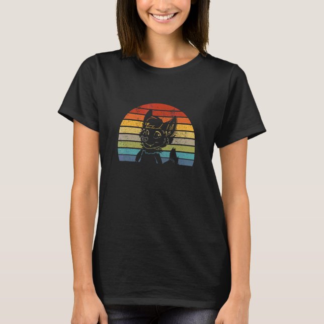 Retro Hårig Fandom Cute Owo Furdress T Shirt (Framsida)