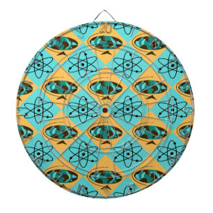Retro Harlequin Globe Trotter Dartboard Piltavla