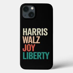 Retro Harris Waltz 2024 Harris Walz Glädje Frihet