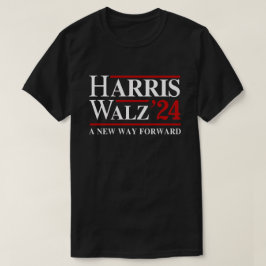 Retro Harris Walz "24 - Ny väg framåt T Shirt