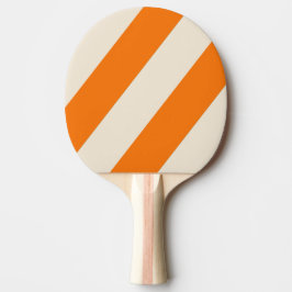 Retro Havsbris Vibe Kraftiga Ränder Pingisracket