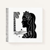 Retro Hawaiian Hula Girl