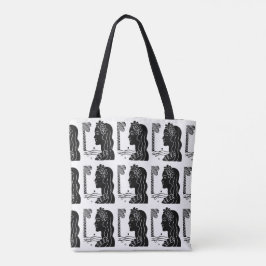 Retro Hawaiian Hula Girl Tygkasse
