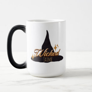 Retro Häxa Hatt Elak Namn Magisk Mugg