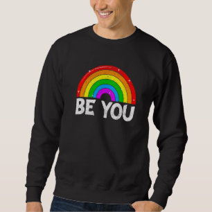 Retro HBT-Pride Gay Month ska vara HBT-T du klo Lång Ärmad Tröja