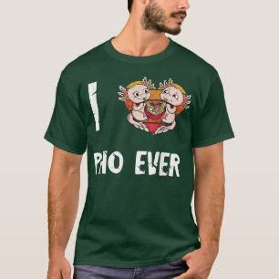 Retro Heart Axolotl Pho Ramen Noodle Bowl Vietnam T Shirt