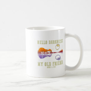 Retro Hej Mörker min gamla vän, funny totalol Kaffemugg