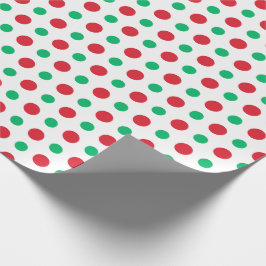 Retro Helgdag Polka Dot Mid Century Modern Presentpapper