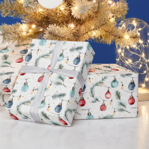 Retro Helgdag Roligt Cute Modern jul Presentpapper