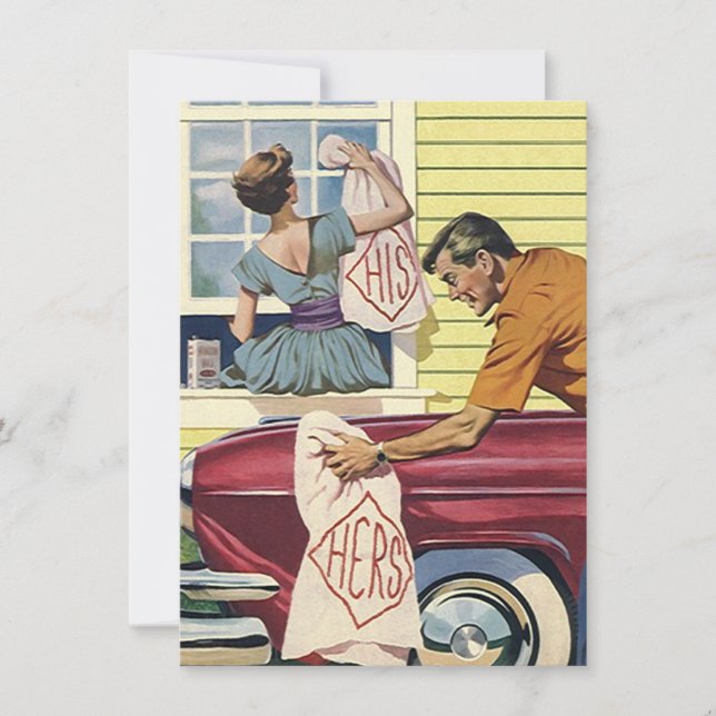 Retro Hem Funnet Vi Har Flyttat Flyttmeddelande Meddelande (Framsida)