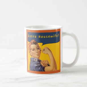 Retro hemmafru! kaffemugg
