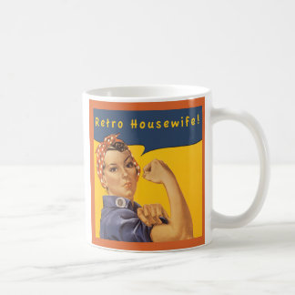 Retro hemmafru! kaffemugg