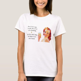 Retro hemmafru T Shirt