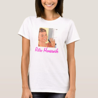 Retro hemmafru tee shirt