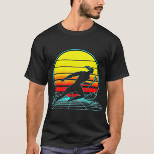 Retro Hermes Gud Vaporwave T Shirt