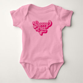 Retro het rosa groovy one t shirt