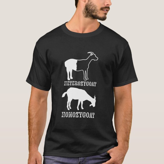 Retro Heterozygoter Genetisk biologi Allele nerd g T Shirt (Framsida)