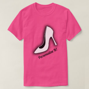 Retro High Heel Shoe T Shirt