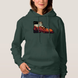 Retro Hiking Shoe Ligcape - Wilderness Sunset T Shirt