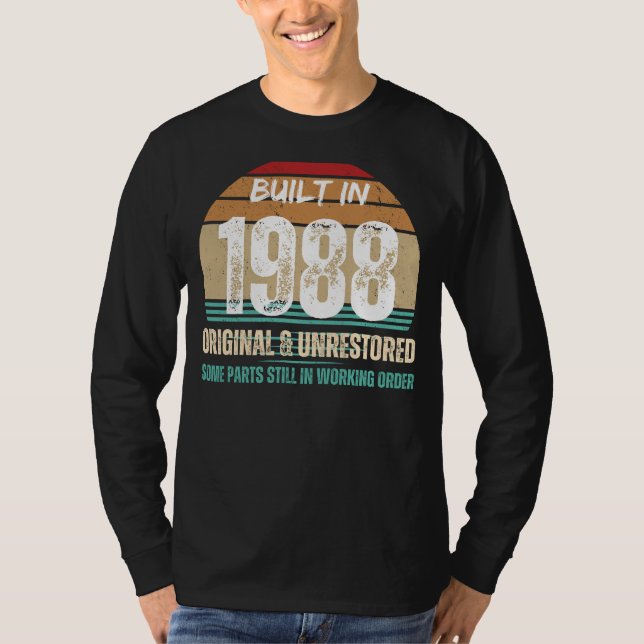 Retro HilITY: 88 Original & Unrestore Tee, tid T Shirt (Framsida)