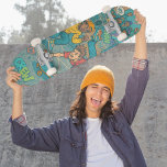 Retro Hip-Skutt Street Stil Skate Art Mini Skateboard Bräda 18,5 Cm<br><div class="desc">Gå in i gatukulturens gyllene ålder med Vilden Skateboard-däck, en levande hyllning till retro-skutt, sönderfall och underjordiska rockviber. Med djärv graffiti, boombox-slag och en pumpad besättning som fuskar på ett skrik, fångar det här däcket den råa energin i party-eran. Med dynamiska attityder, ljusa färger och en nostalgisk 90-talets tecknad stil...</div>