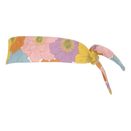 Retro Hippie Blommigt Birthday