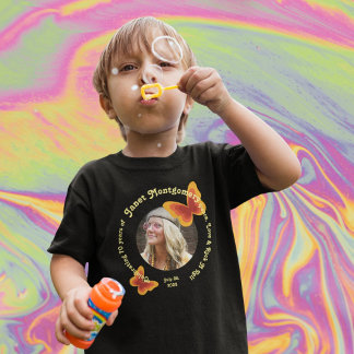 Retro Hippie Butterfly 70:e fotodagen T Shirt