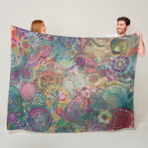Retro Hippie: Fantasy Blanket